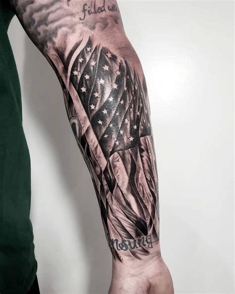 forearm patriotic tattoos|patriotic half sleeve tattoos.